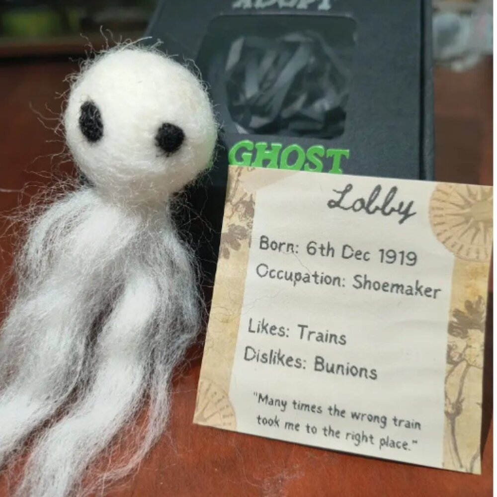 Adopt a Ghost with Adoption Papers - Picture 2 of 3